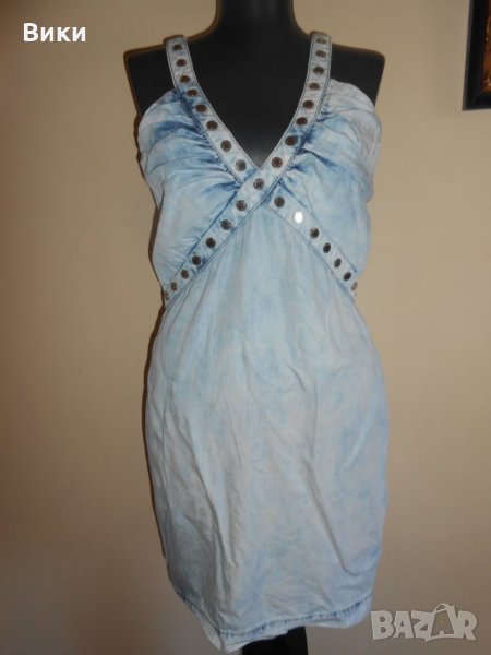 Дънкова рокля Аmnezia madness national jeans , снимка 1