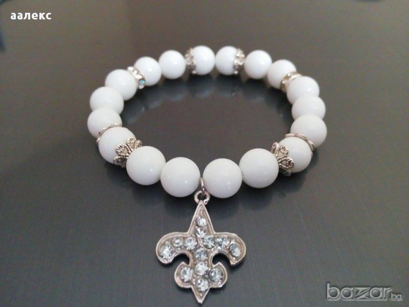 Ръчно изработена гривна от естествени камъни, снимка 1