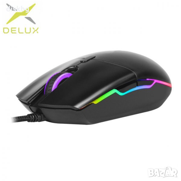 Нова мишка DELUX M630, 4000DPI, Game Titan, геймърски мишки, снимка 1