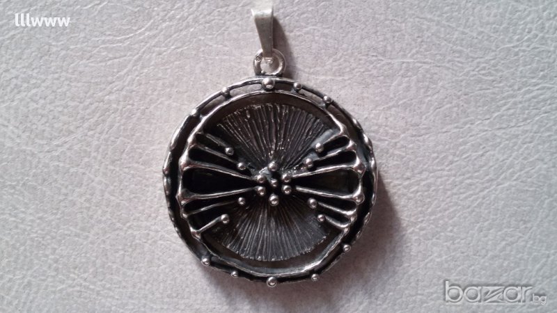 Сребърна висулка ръчна изработка, снимка 1
