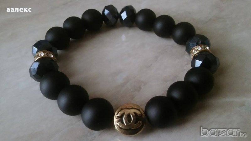 Ръчно изработена гривна от естествени камъни, снимка 1