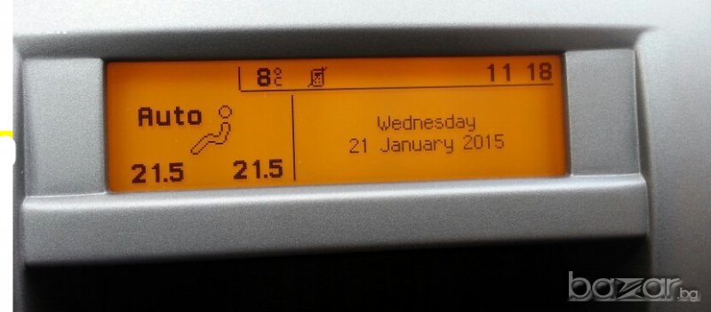 Нов дисплей за пежо ситроен peugeot 307,308,407 206 citroen C2, снимка 1