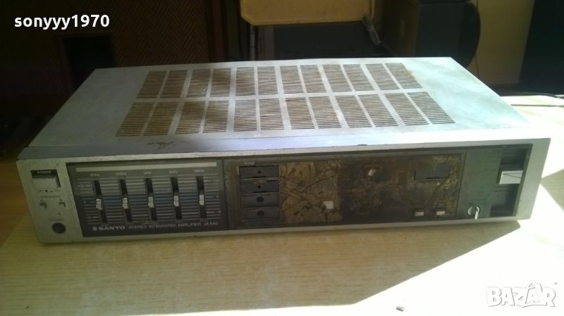 sanyo ja-540-amplifier-japan-за ремонт/части-внос швеицария, снимка 1