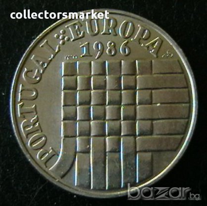 25 ескудо 1986, Португалия, снимка 1