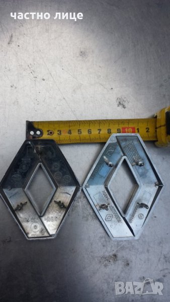 Емблема РЕНО Оргинал 824625 Предна Safrane LAGUNA 908890016R Задна за Renault Megane 3 Сценик, снимка 1