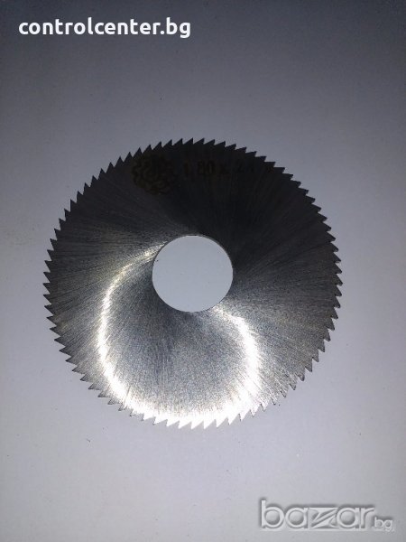 Циркулярна фреза за метал 80х22х2.5 мм. Ситен зъб, снимка 1