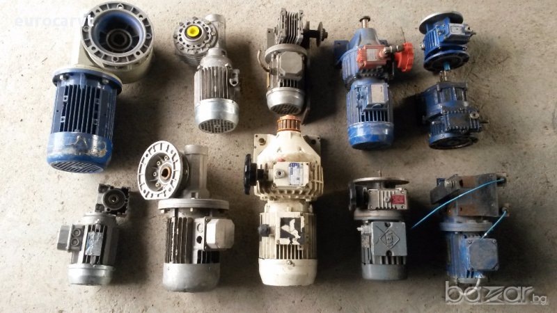 Ел. мотори, редуктори, снимка 1