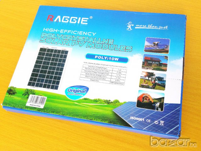 Соларен панел 10W, снимка 2 - Друга електроника - 14497923