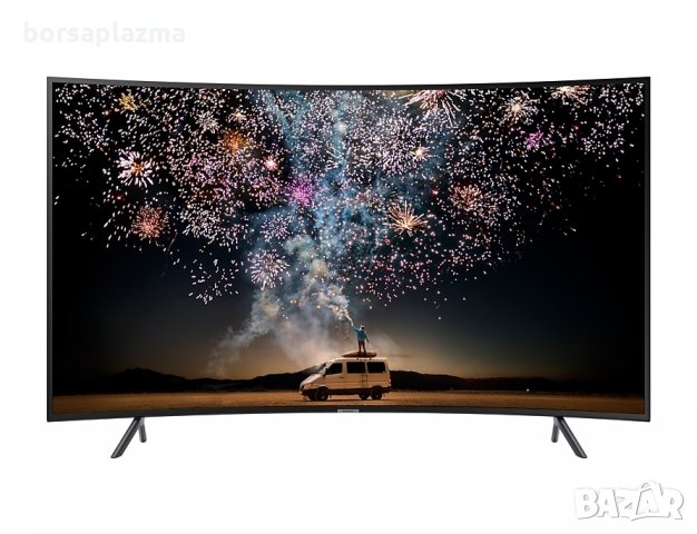 Samsung 65" 65RU7372 CURVED 4K UHD 3840 x 2160 LED TV, SMART, Apple AirPlay 2, HDR 10+, 1500 PQI, Do, снимка 1 - Телевизори - 26021662