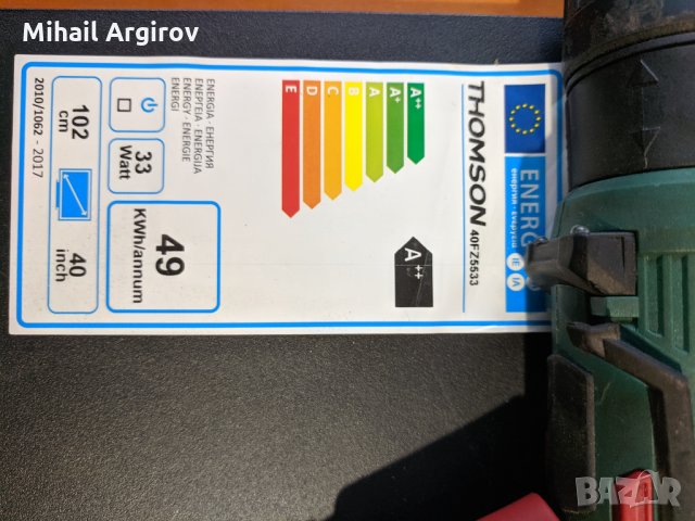 THOMPSON 40FZ5533-МТ51С02-МА200АА-40-ЕL3910-PWF1XG-, снимка 9 - Части и Платки - 25343942