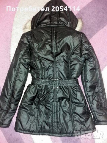 Дамско зимно яке с брокат , снимка 2 - Якета - 23050558