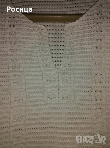 Ръчно плетена блуза, снимка 4 - Корсети, бюстиета, топове - 25659967