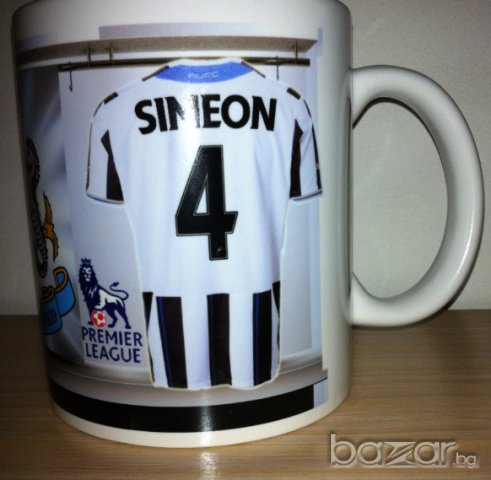 ФУТБОЛНА ФЕН ЧАША НА НЮКЯСЪЛ С ВАШЕ ИМЕ И НОМЕР! Футболна Чаша на NEWCASTLE!2023, снимка 3 - Фен артикули - 6979863