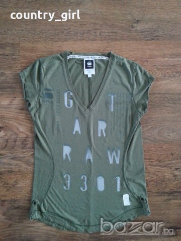 G-star - страхотна дамска тениска, снимка 3 - Тениски - 20981304