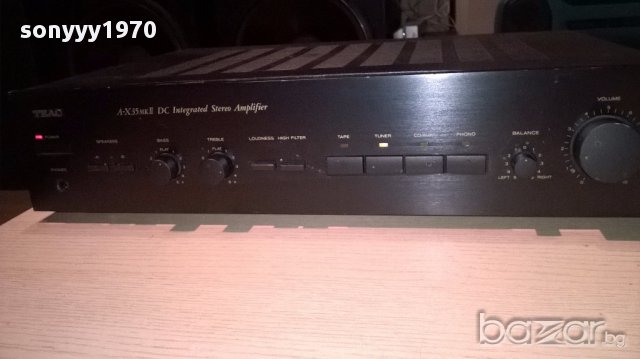Teac a-x35mkII stereo amplifier-внос швеицария, снимка 10 - Ресийвъри, усилватели, смесителни пултове - 14221847