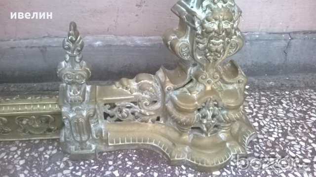 барокови декорация пред камина, снимка 3 - Антикварни и старинни предмети - 20492380