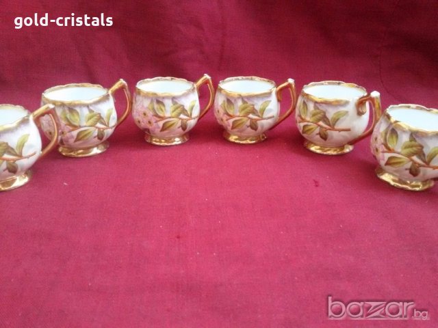 стар порцелан Силезия чашки , снимка 4 - Антикварни и старинни предмети - 19108711