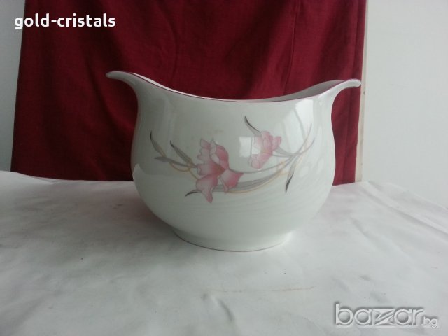 стар български порцелан супник купа 