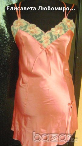 нощница и халат сатен, снимка 4 - Нощници - 10452861