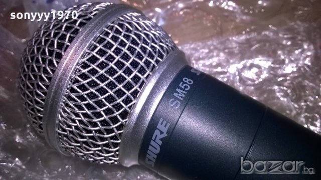 shue sm58-микрофон-внос швеицария, снимка 5 - Микрофони - 20297725