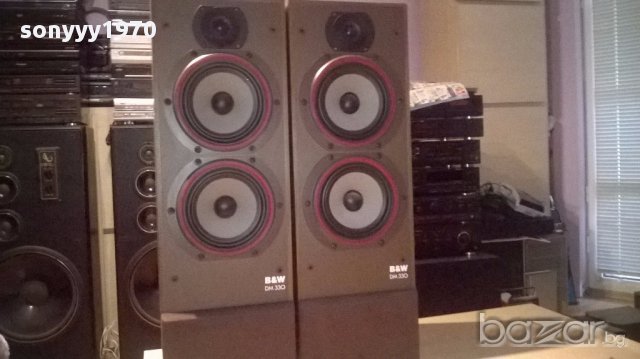 B&w dm-330-2бр тонколони 86/32/29см-внос швеицария, снимка 3 - Тонколони - 15266308