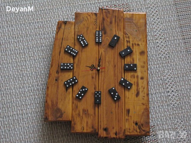 Стенен часовник Домино, снимка 2 - Други - 23742573