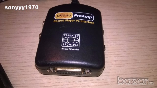 Teratec phono preamp-rec/play pc interface-внос швеицария, снимка 2 - Ресийвъри, усилватели, смесителни пултове - 17084500