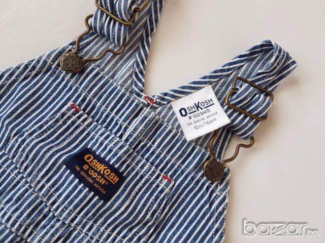 Osh Kosh, страхотен гащеризон,074 см. , снимка 2 - Бебешки гащеризони - 14249533