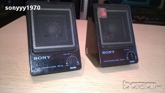 Sony 2бр активни колонки-внос швеицария, снимка 1 - Тонколони - 14170516