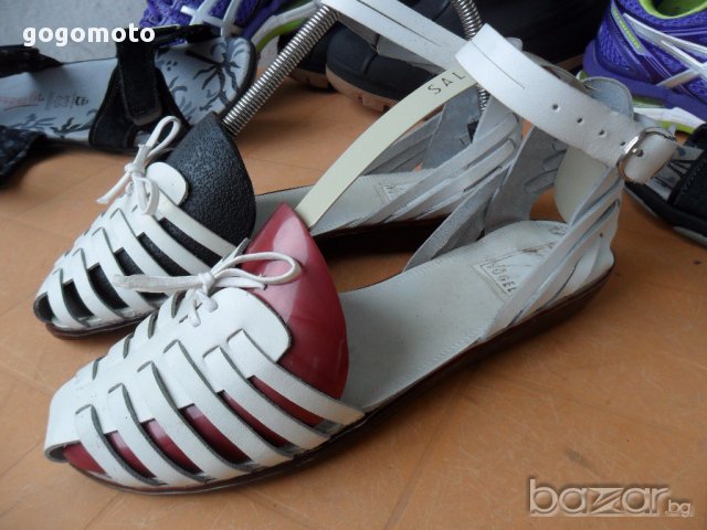 дамски римски сандали 38 - 39 VOGELE® original, 100% естествена кожа,GOGOMOTO.BAZAR.BG®, снимка 6 - Сандали - 14444524