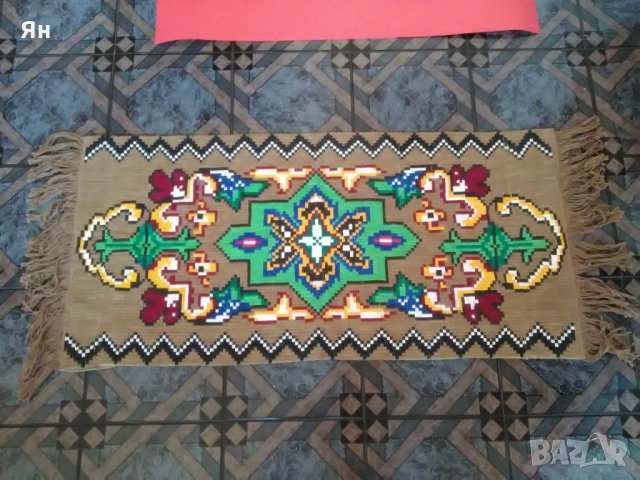 Старо Българско Тъкано Извезано Пано/Гоблен/Каре/Килимчe