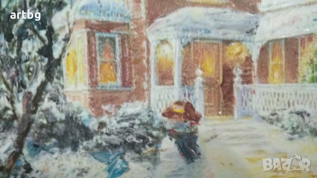 Автентична картина "Приказка", снимка 6 - Картини - 24706722