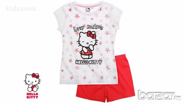 Детска пижама Hello Kitty к. р. за 6 и 8 г. - М1-3