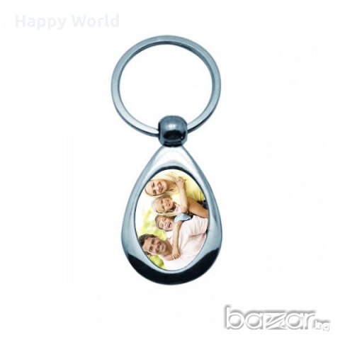 Метален ключодържател с ваша снимка, снимка 6 - Други - 21170622