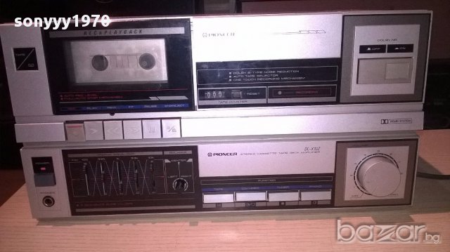 Pioneer-made in japan-усилвател-внос швеицария, снимка 2 - Ресийвъри, усилватели, смесителни пултове - 13807373