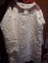 Бяла рокля, дантела и тюл 8-10г, снимка 4