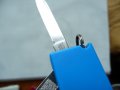Швейцарско ножче Victorinox Викторинокс 59мм рядко синьо нож, снимка 4