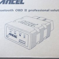 Професионален Ancel® ELM327 on/off интерфейс за диагностика на автомобили OBD2, снимка 1 - Аксесоари и консумативи - 21128314