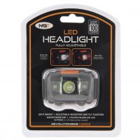 Челник NGT LED Headlight with White and Red Light (100 lumens), снимка 1 - Такъми - 22370886