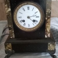 стар каминен часовник от края на 19 век, снимка 2 - Антикварни и старинни предмети - 21946455