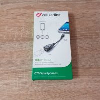 Micro USB cable OTG - USB, снимка 1 - Калъфи, кейсове - 16324063