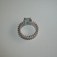 Сребърен пръстен Ролина, снимка 3 - Пръстени - 22077014