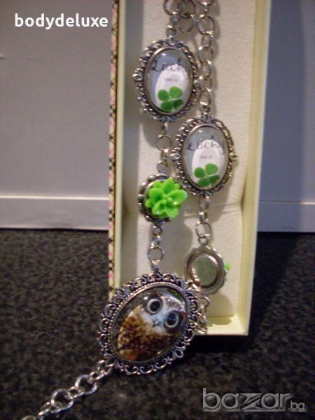 Колие с бухал, снимка 1