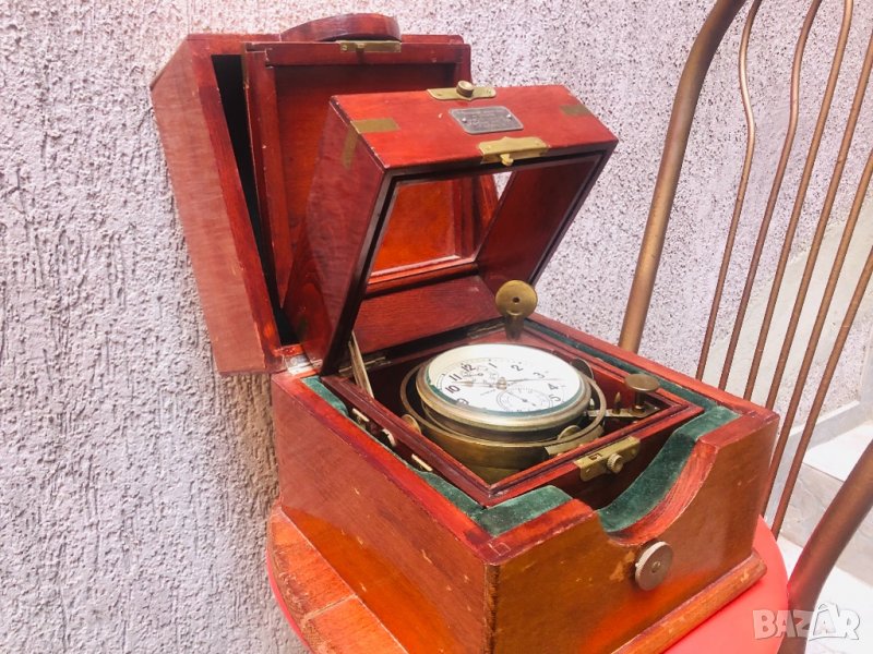 Корабен часовник морски хронометър МЧЗ имени Кирова, снимка 1