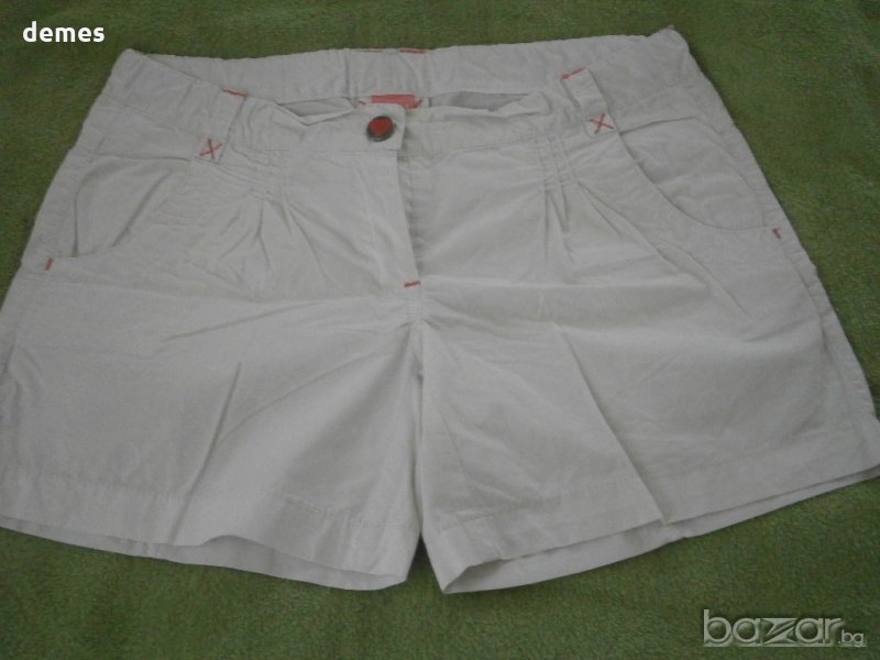 Бели къси панталони KENVELO размер 140/146 за 10-11 години, снимка 1