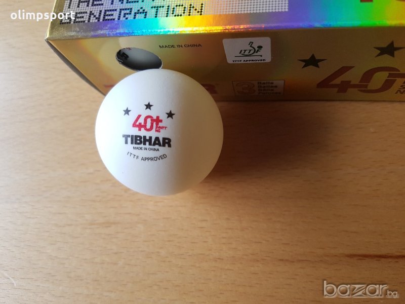 топчета за тенис на маса tibhar 40+ *** NG нови  нов модел, снимка 1