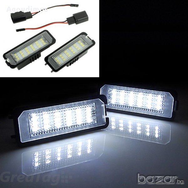 Диодни(LED) плафони за VW GOLF 4 5 6 7 Passat Eos Lupo Phaeton New Beatle, снимка 1