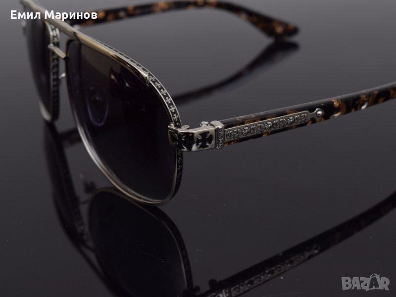 Слънчеви очила Chrome Hearts Boneyard Silver, снимка 1