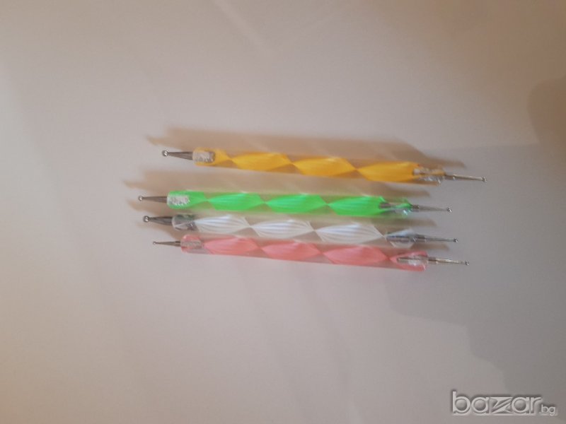 Комплект четки за Nail Art и точкатори , снимка 1