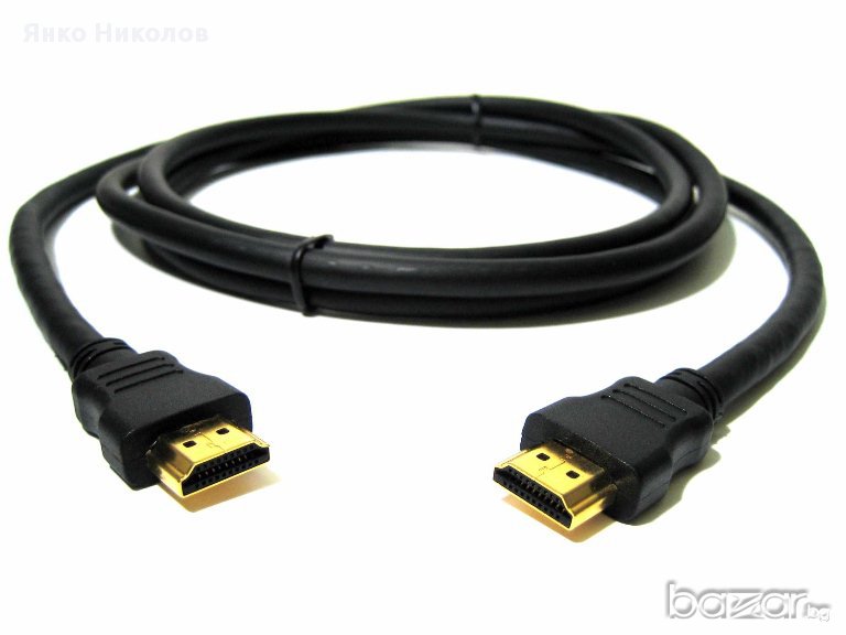 Нов кабел HDMI, 1 метър - цифрови видео кабели, снимка 1
